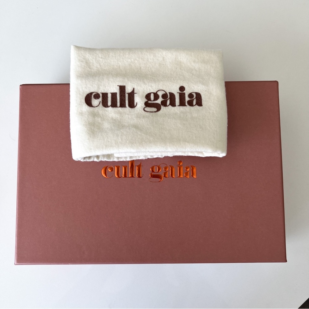 Cult Gaia Banu Mini Fringe Clutch in Clear - Picture 12 of 14